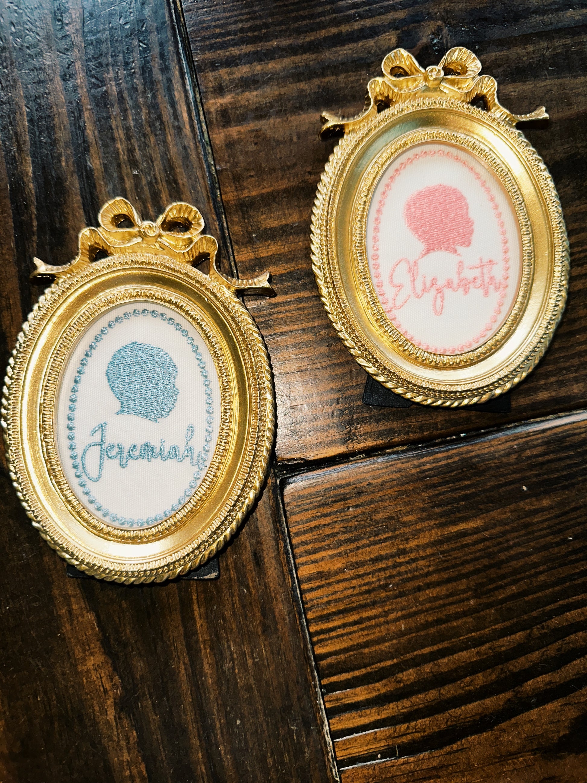 Sweet Baby Embroidered Silhouette