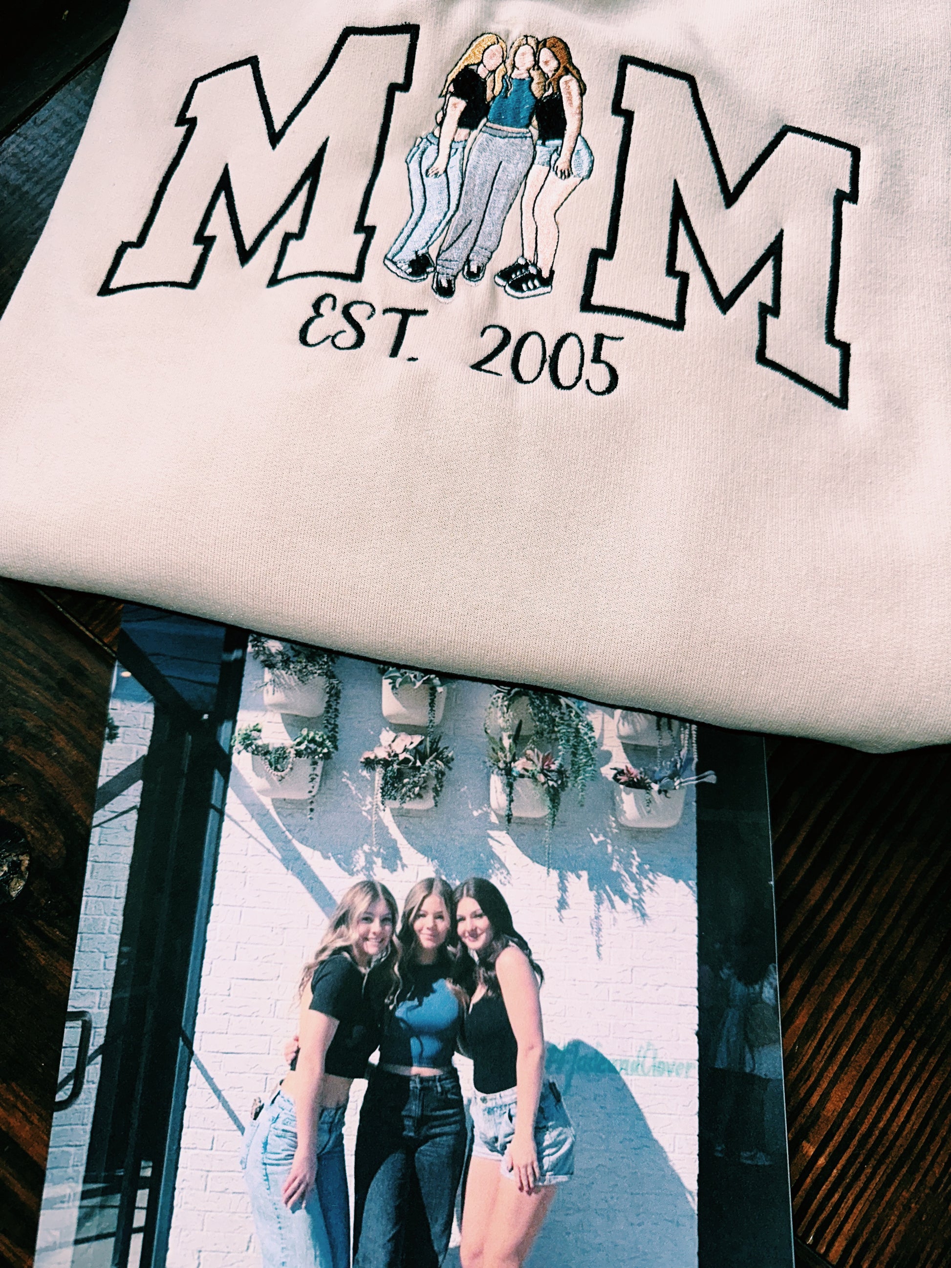 Keepsake Mom Photo Sweatshirt