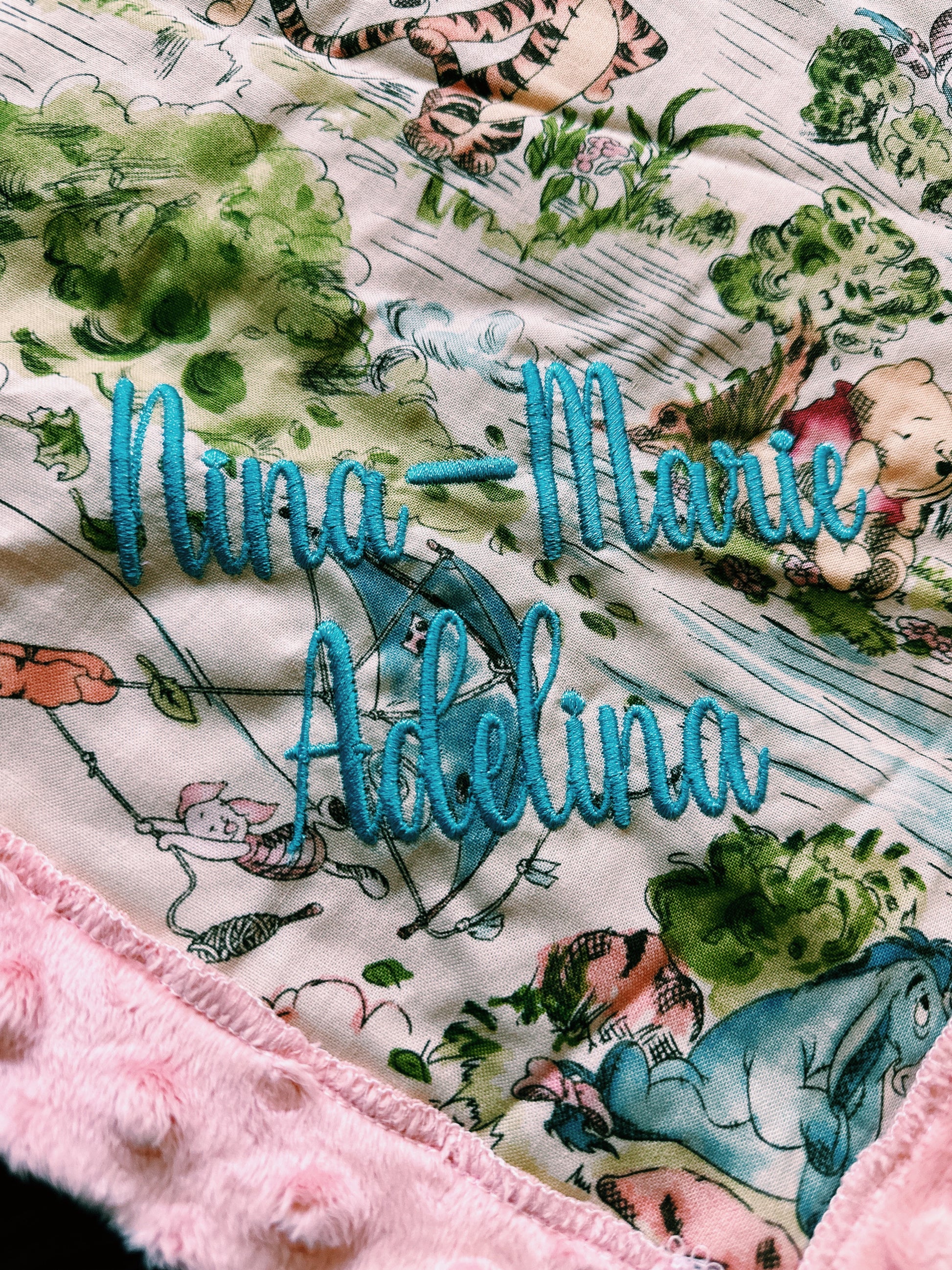 Cute Custom Made Baby Blanket