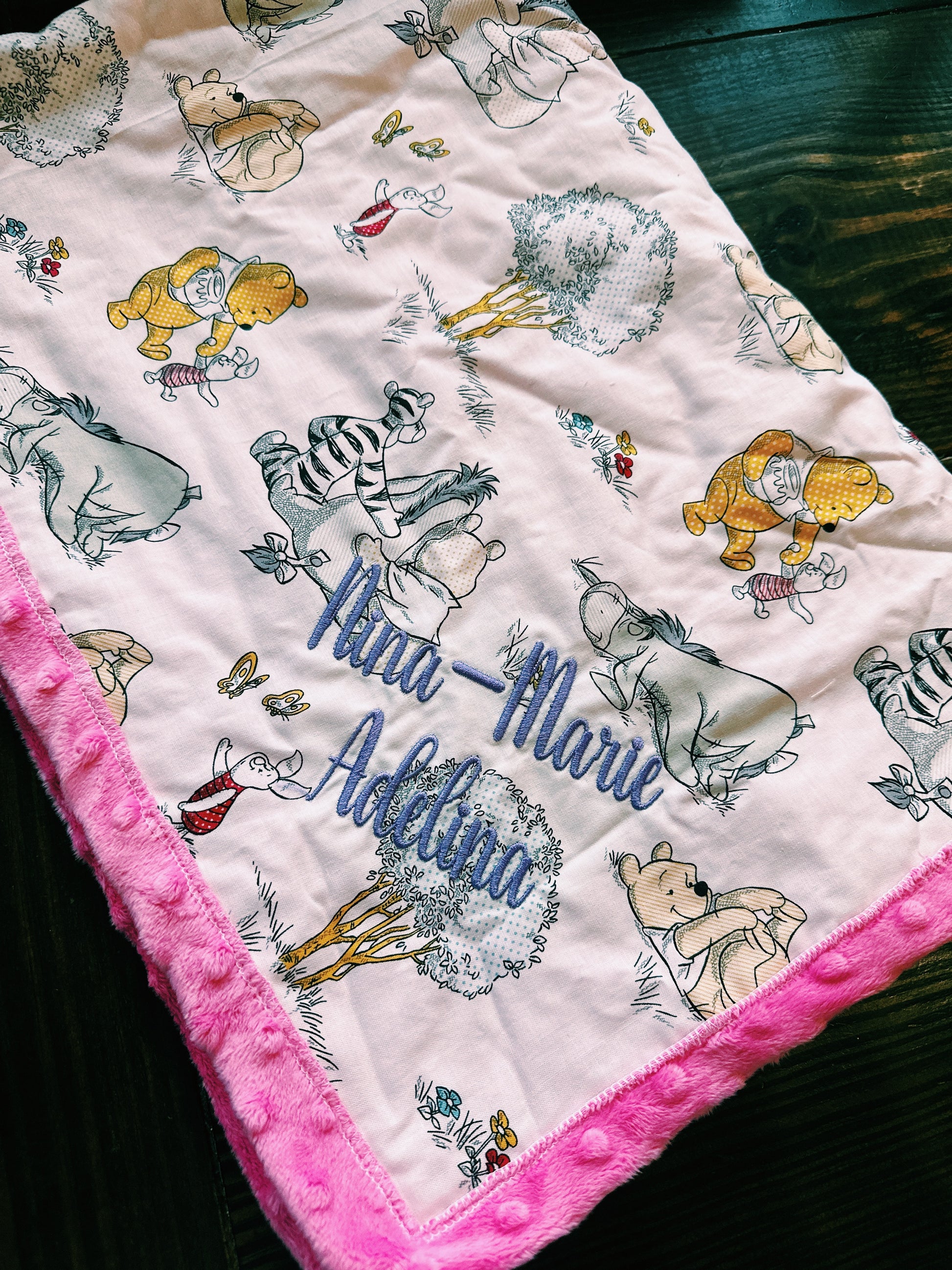 Cute Custom Made Baby Blanket