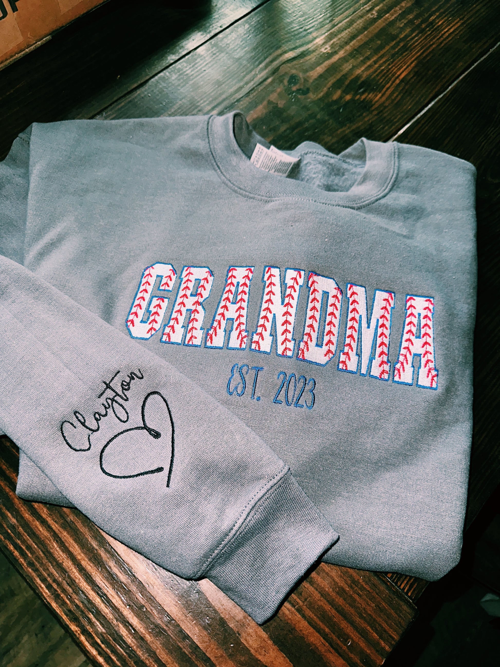 Baseball Grandma Sweatshirt