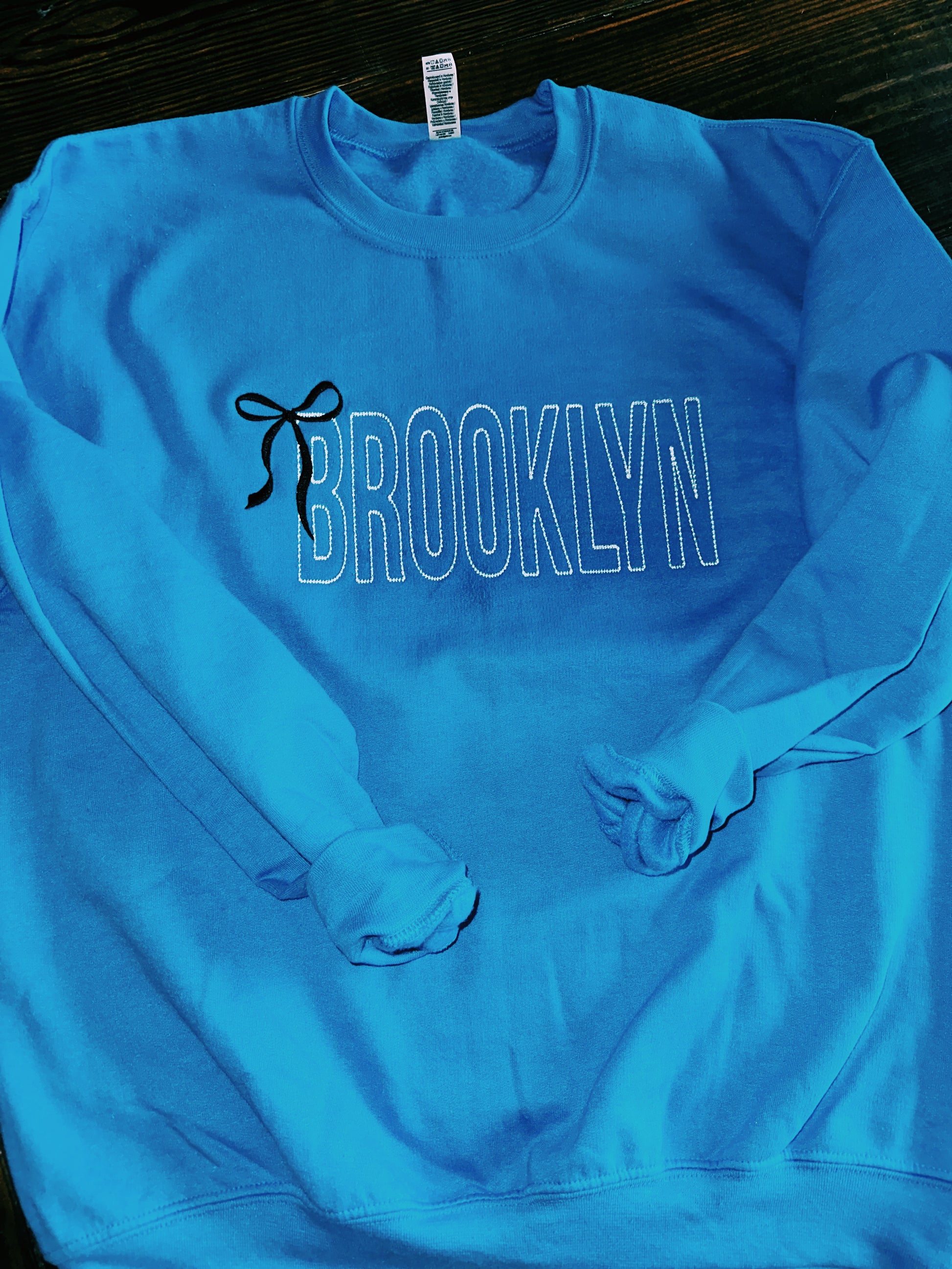 Personalized Name with Bow sweatshirt
