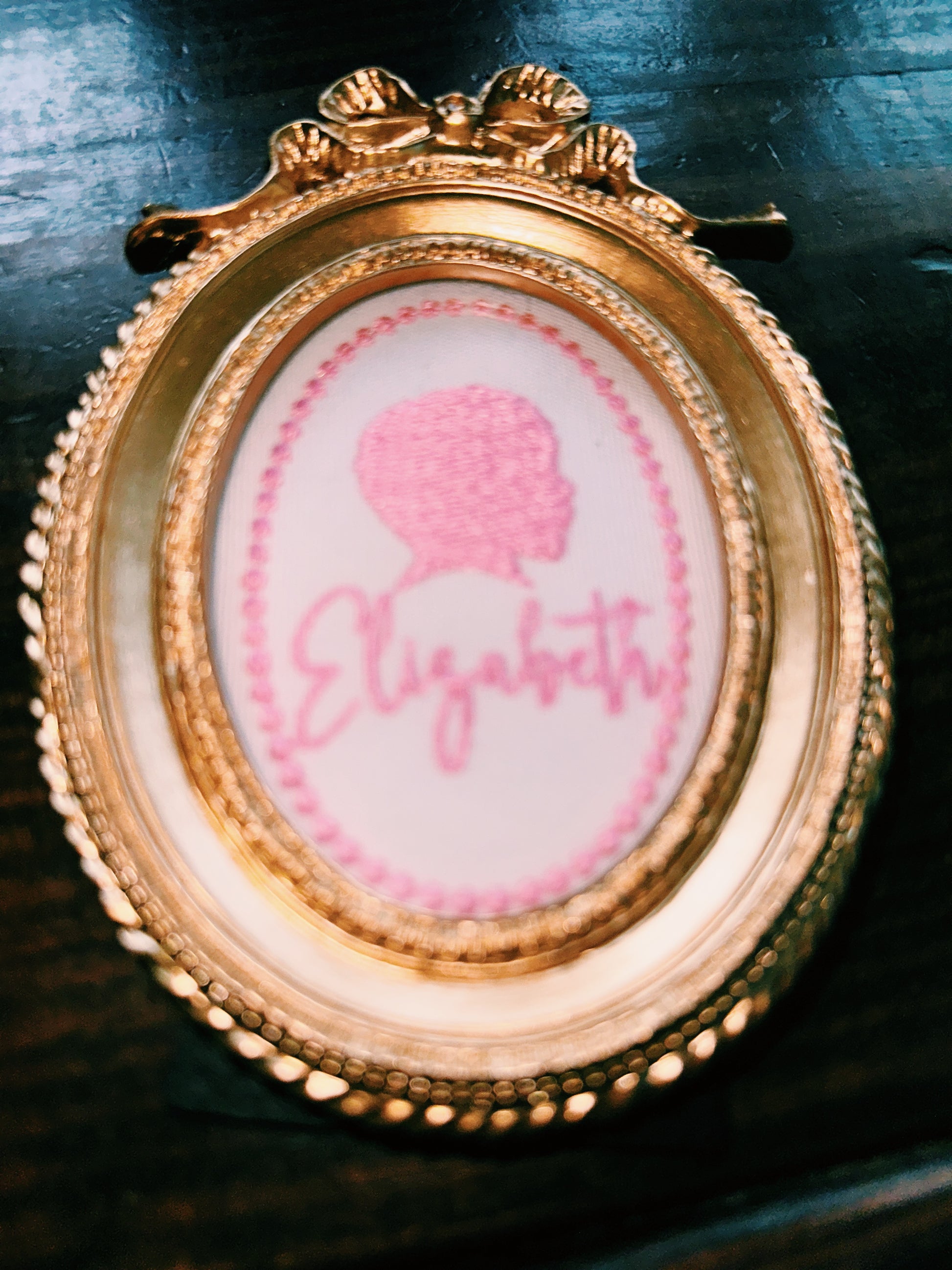 Sweet Baby Embroidered Silhouette