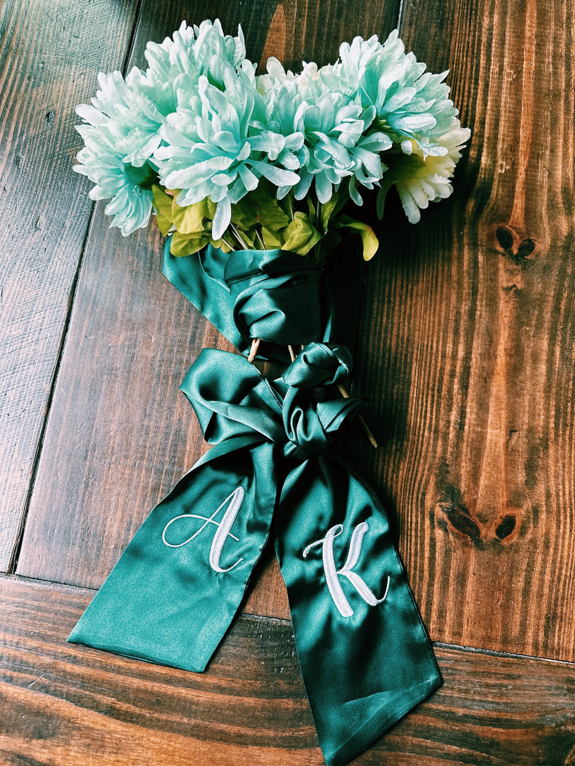 Wedding Bouquet Sash
