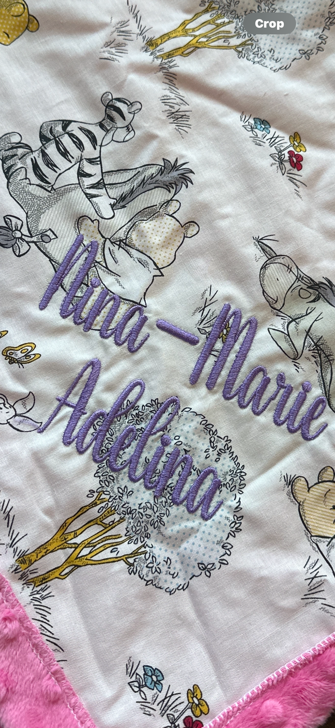 Cute Custom Made Baby Blanket