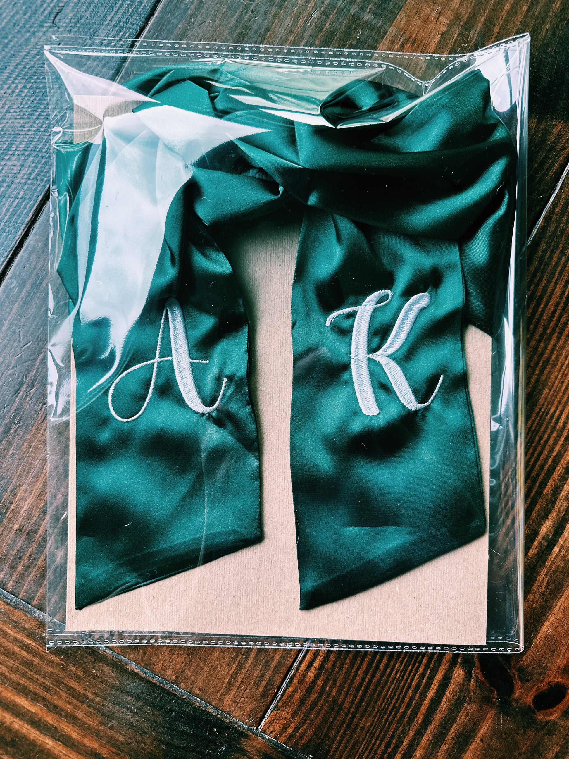 Wedding Bouquet Sash