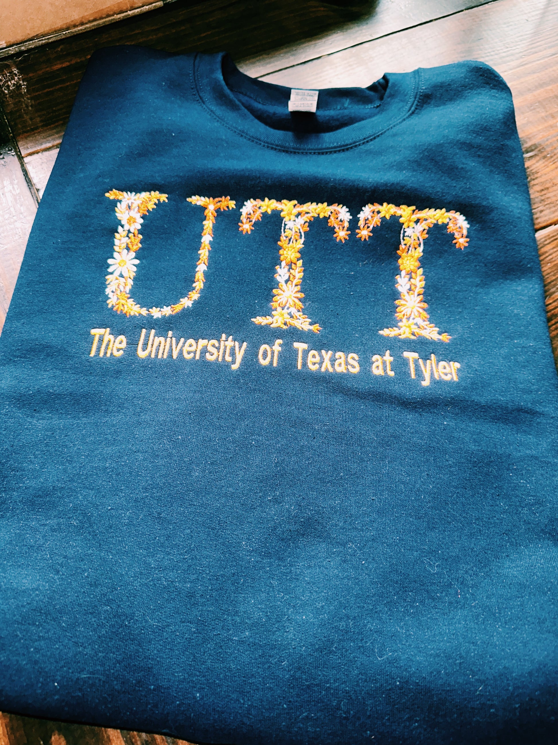 Fun & Floral College Sweatshirt