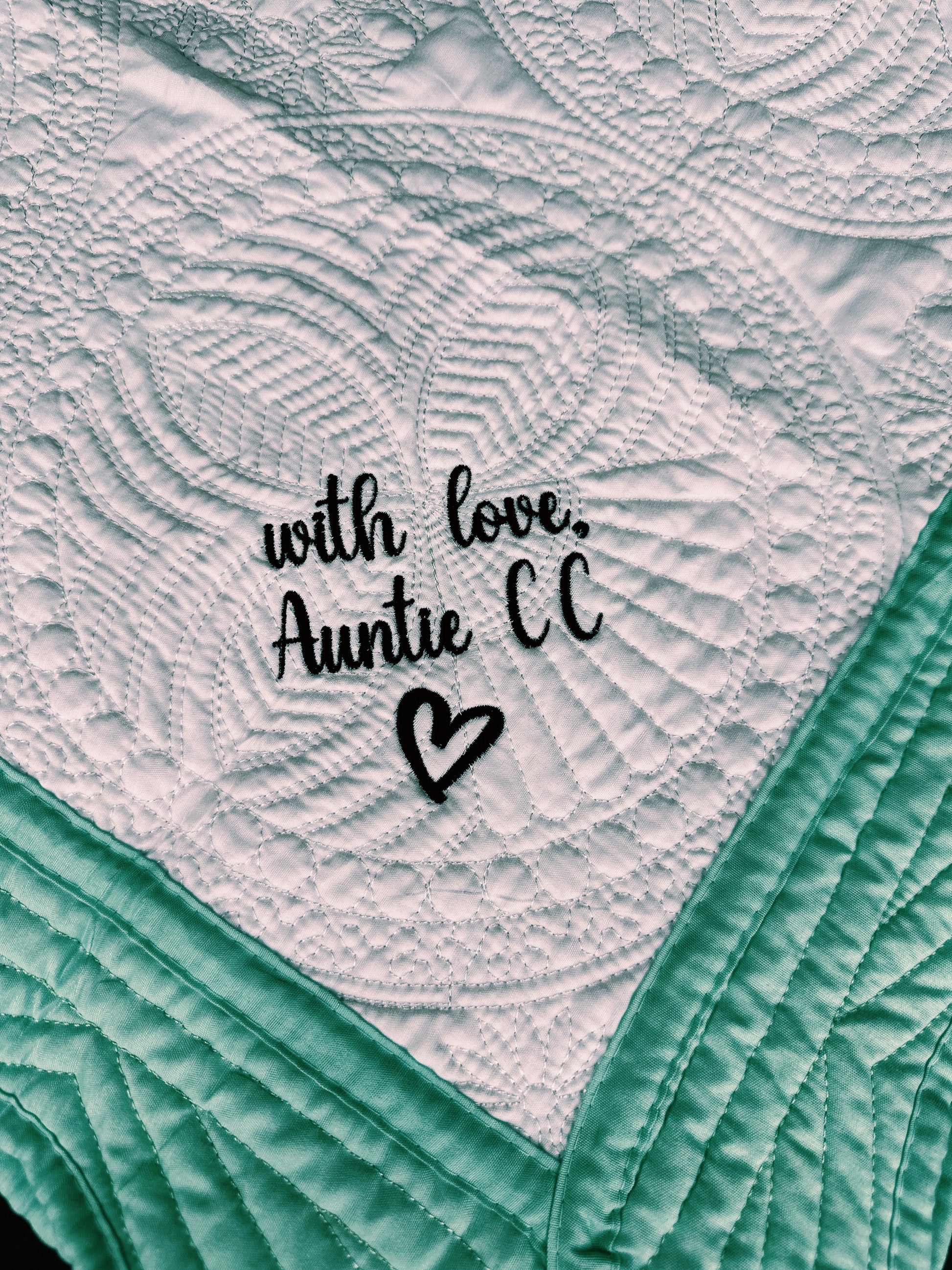 Sweet Baby Bible Verse Quilt