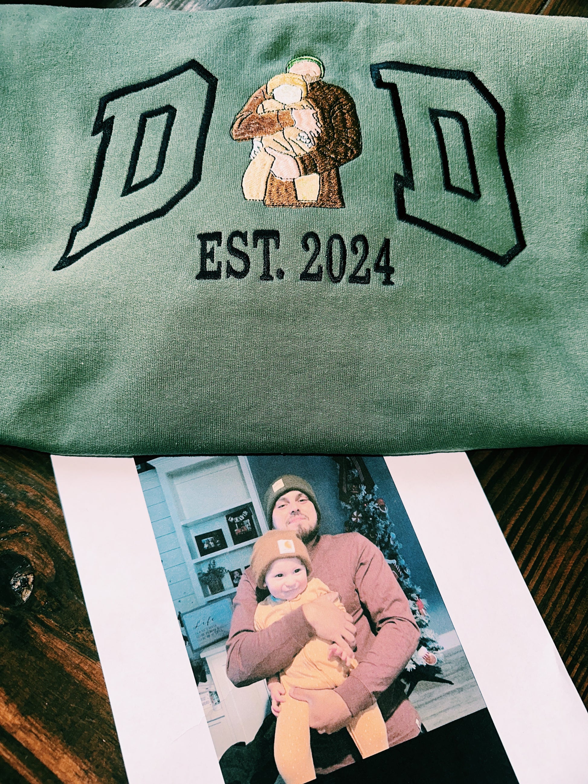 Keepsake DAD Photo Sweatshirt