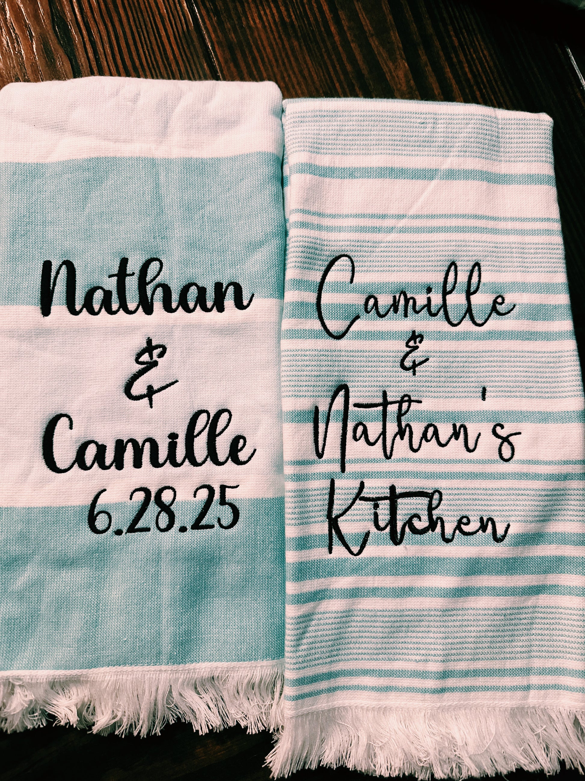Custom Hand Towel Set