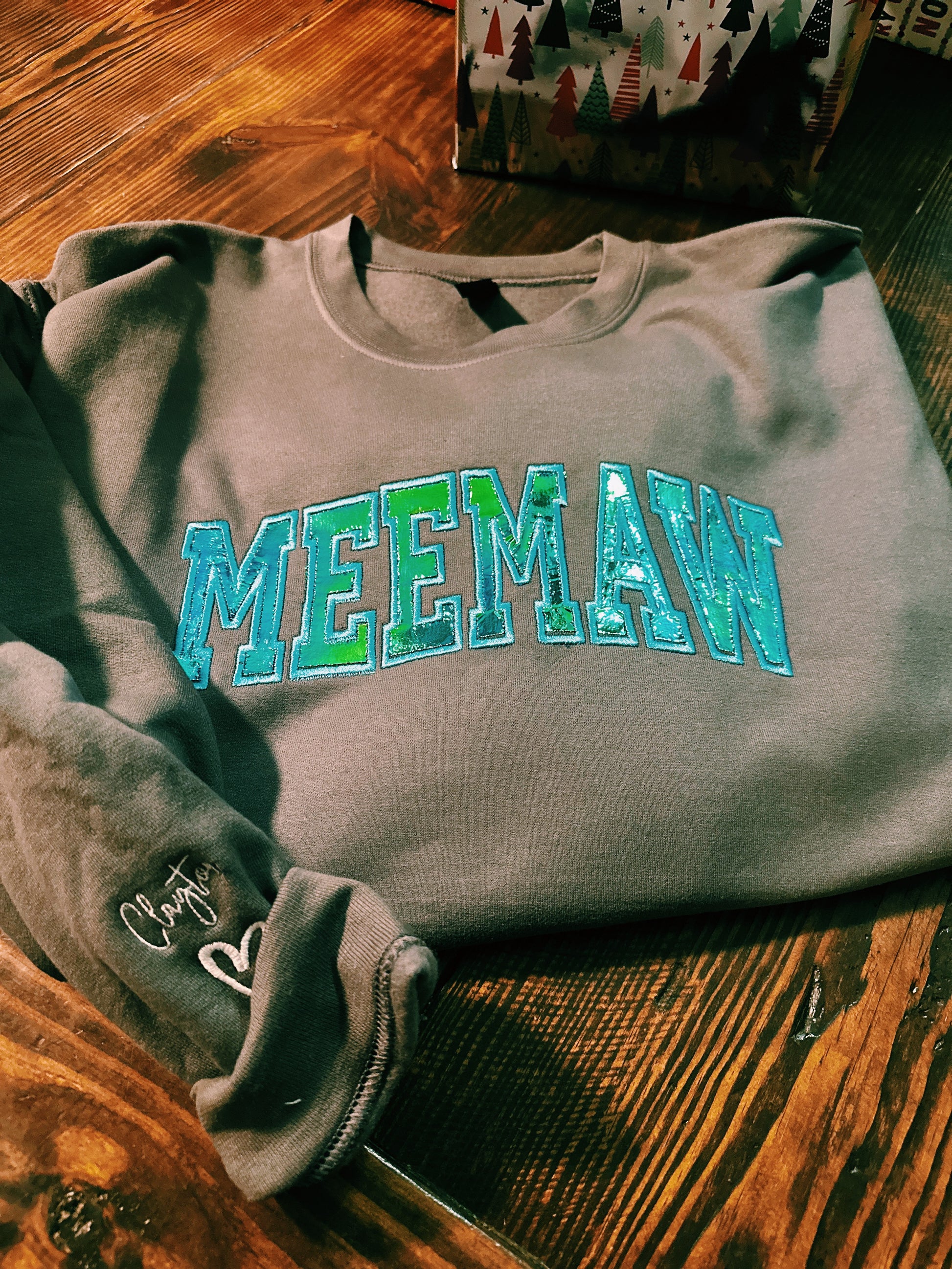 Charcoal Gray MeeMaw Sweatshirt