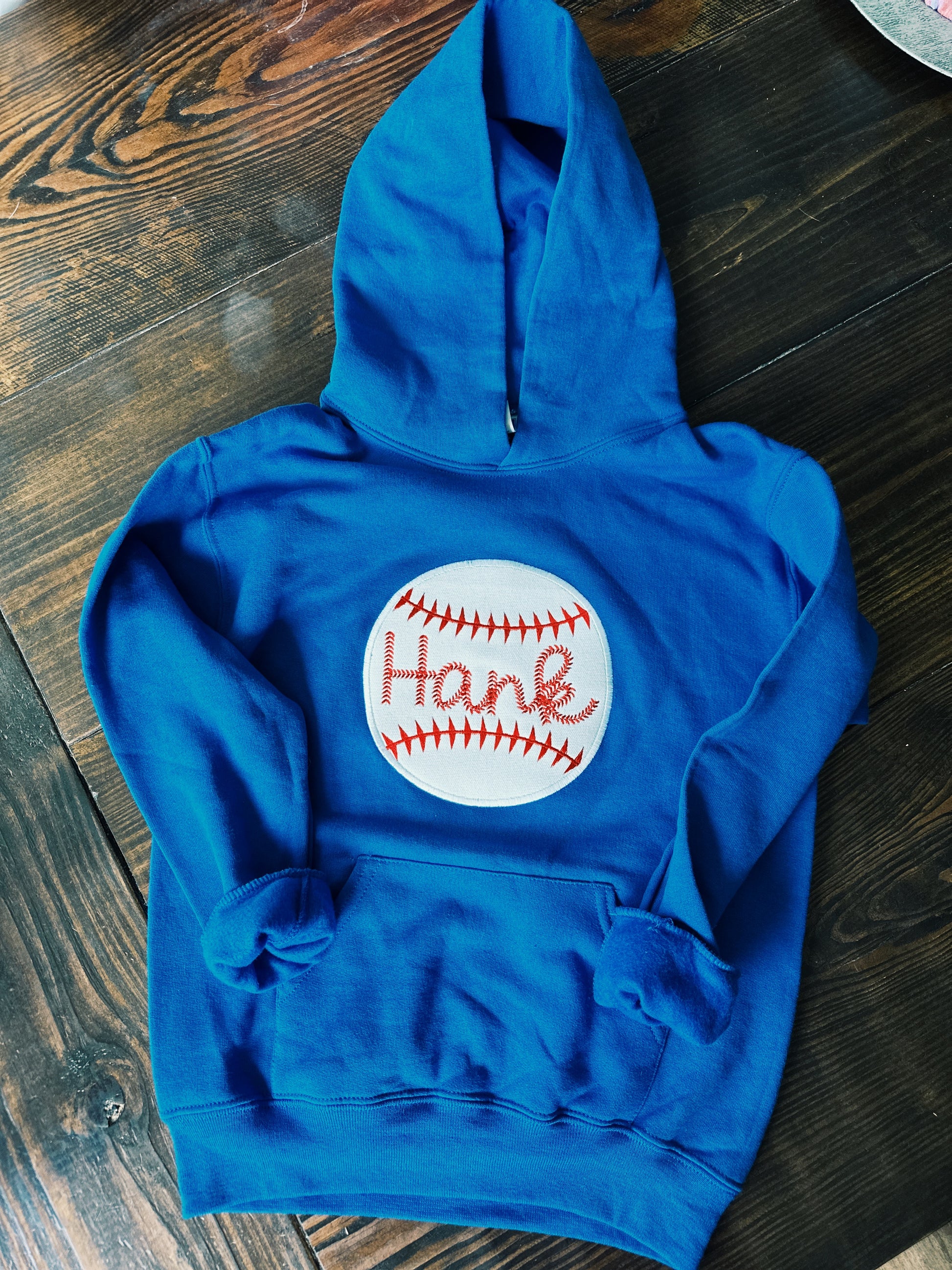 Baseball Hooded Sweatshirt