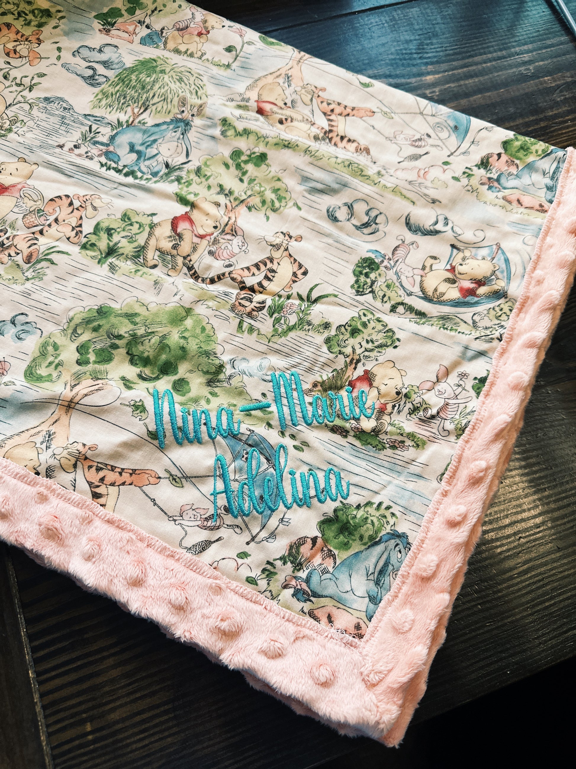 Cute Custom Made Baby Blanket